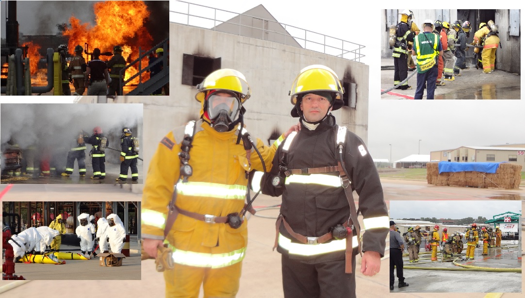 Oito anos atrás, Treinamento de Bombeiro no Texas 