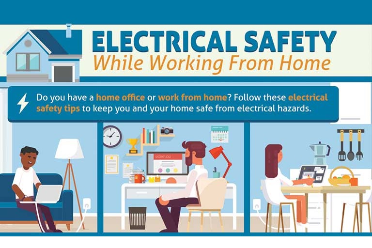 HOME OFFICE  ACIDENTES com ELETRICIDADE